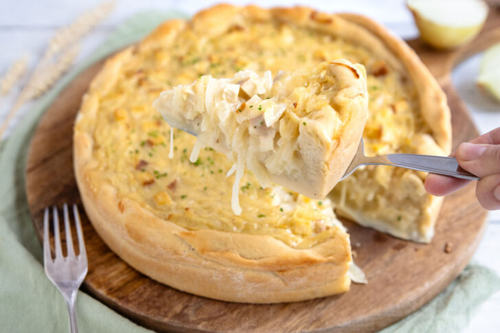 Veganer Zwiebelkuchen