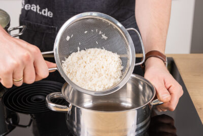 Reis kochen