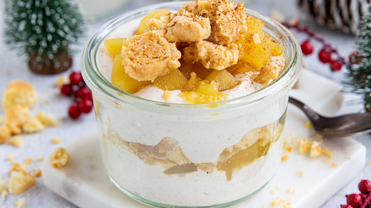 Weihnachtsdessert im Glas | Rezept - eat.de