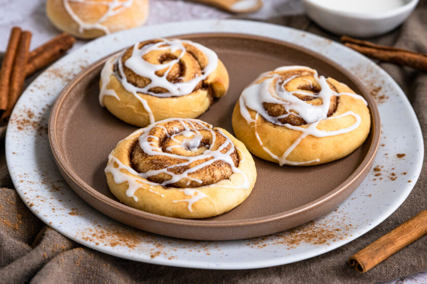 Zimtschnecken mit Trockenhefe