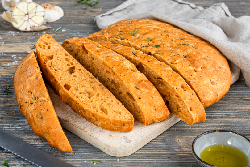 Focaccia mit Kräutern