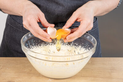 Eier unterrühren