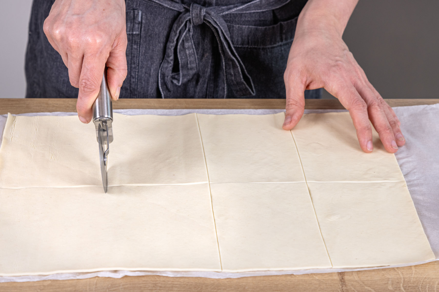 Apfeltaschen mit Blätterteig