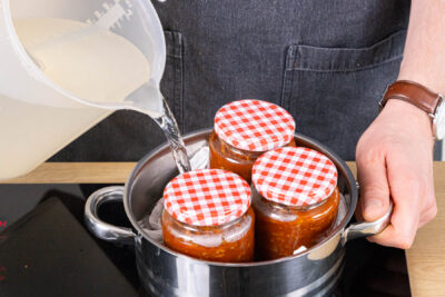 Bologne-Sauce einkochen