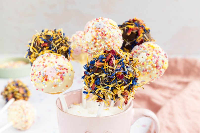 Cake-Pops Nahaufnahme