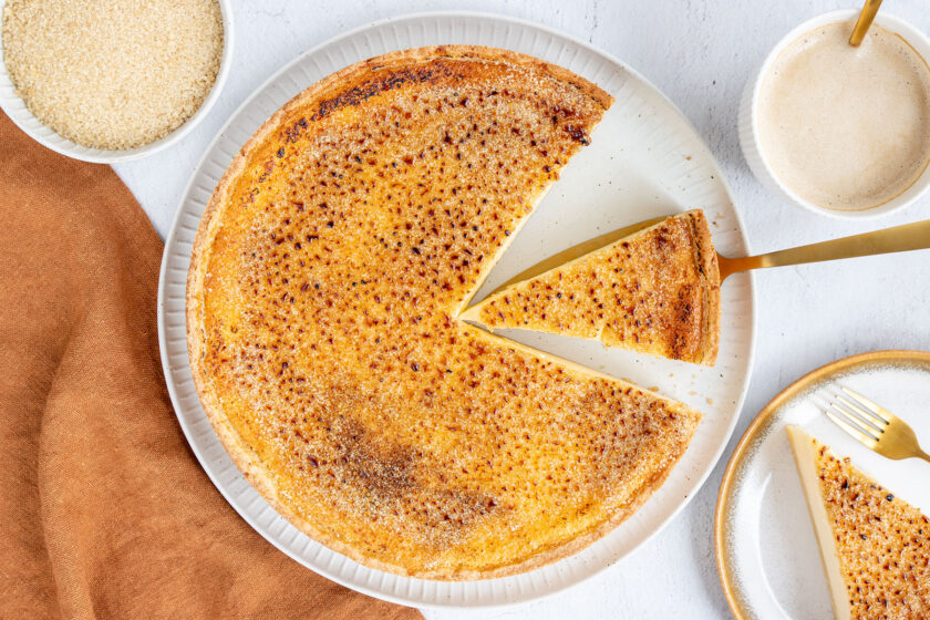 Crème Brûlée-Kuchen