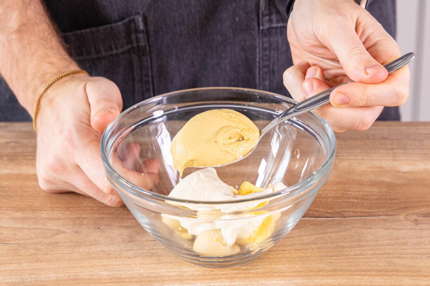 Gefüllte Eier mit Mayonnaise