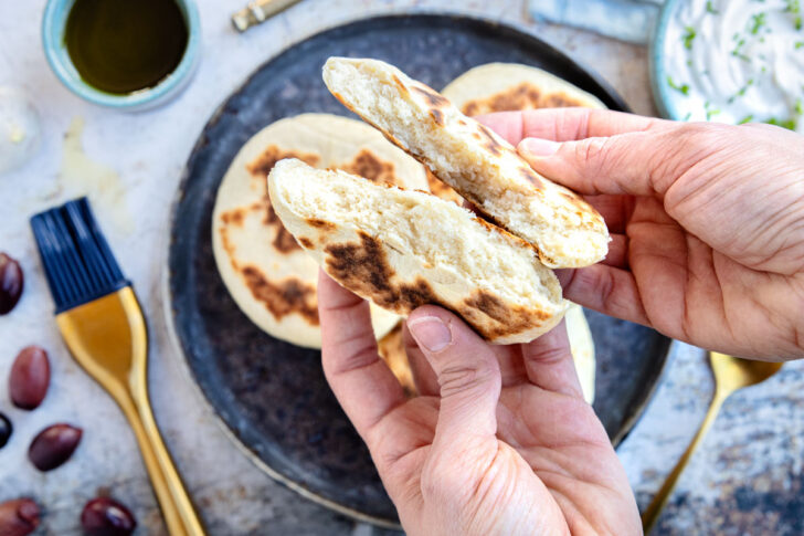 Naan-Brote