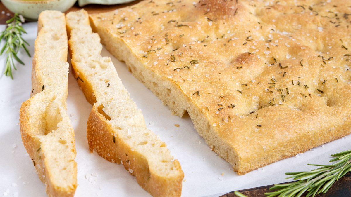 Focaccia nach italienischem Original-Rezept
