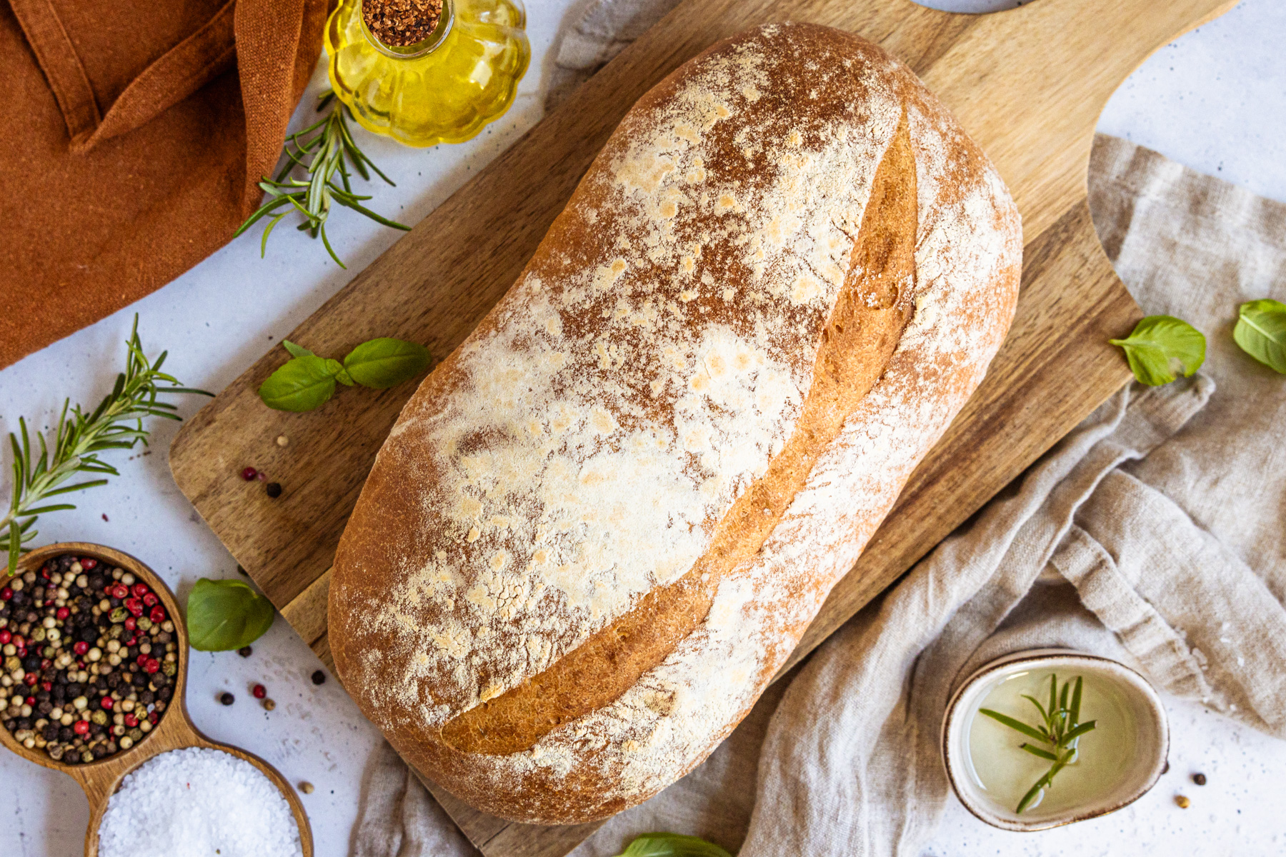 Italienisches Weißbrot | Rezept- eat.de