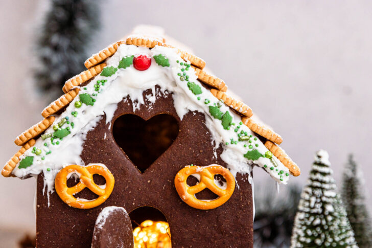 Lebkuchenhaus selber machen
