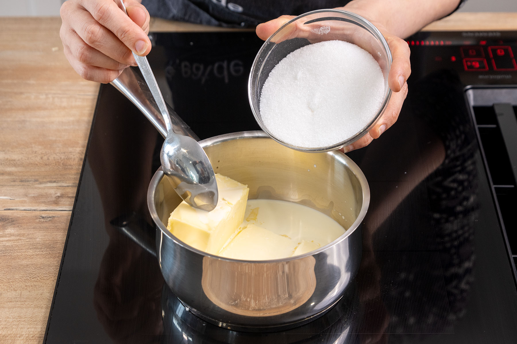 Mandelkuchen vom Blech | Rezept