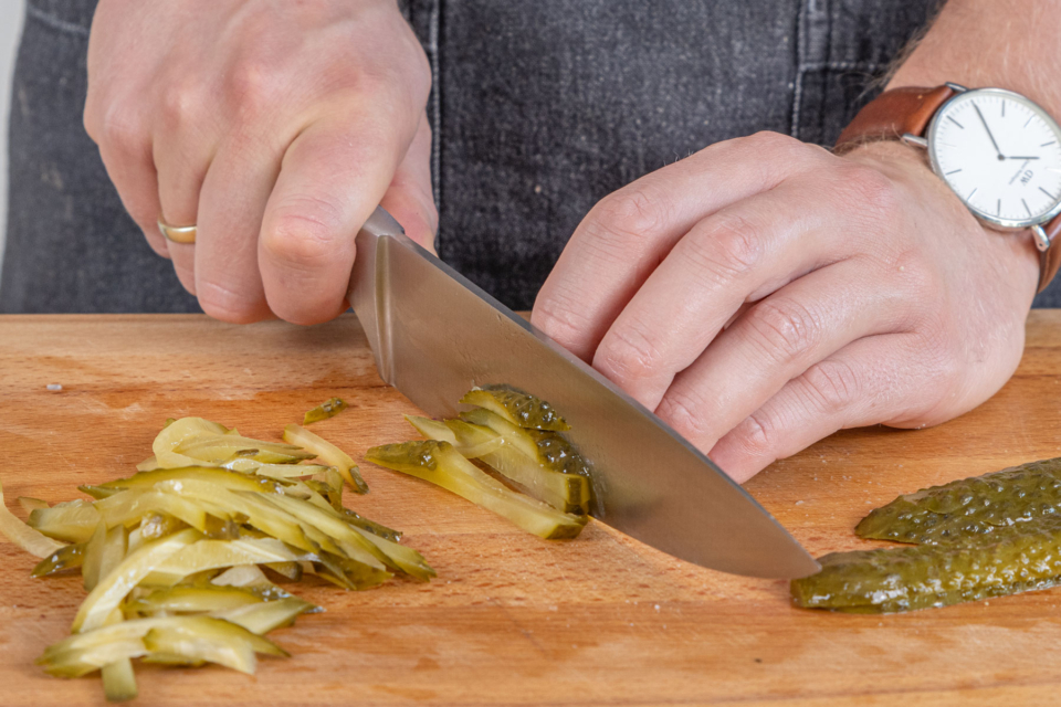 Matjessalat mit Apfel und Zwiebel | Rezept