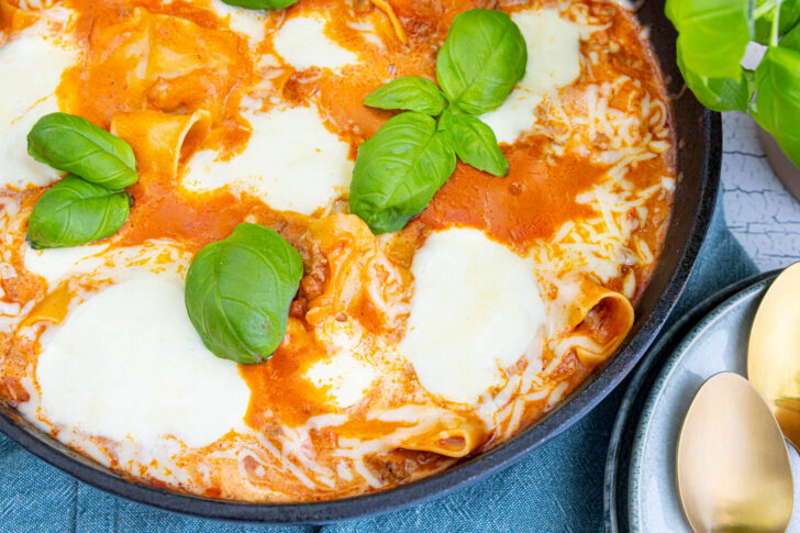 Pfanne-Lasagne