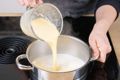 Pudding kochen