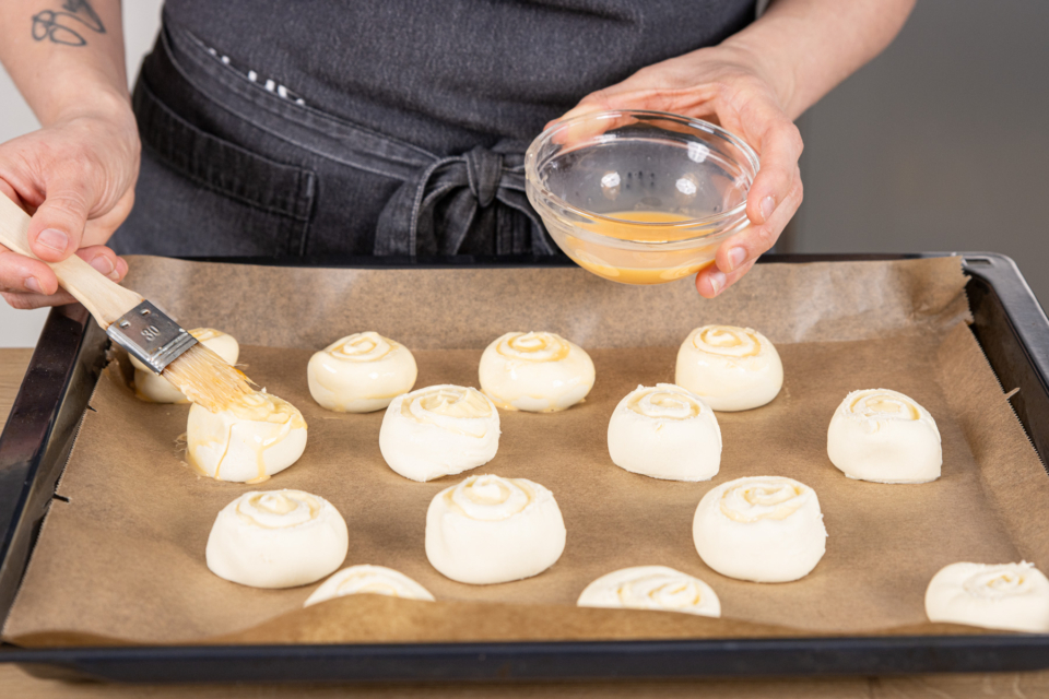 Puddingschnecken mit Blätterteig | Rezept- eat.de
