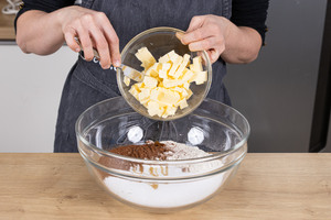 Butter dazugeben