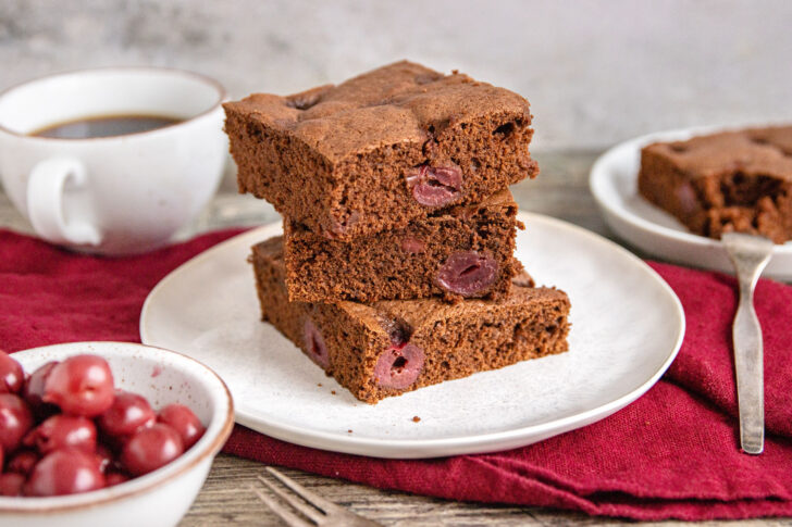 Schoko-Kirschkuchen vom Blech