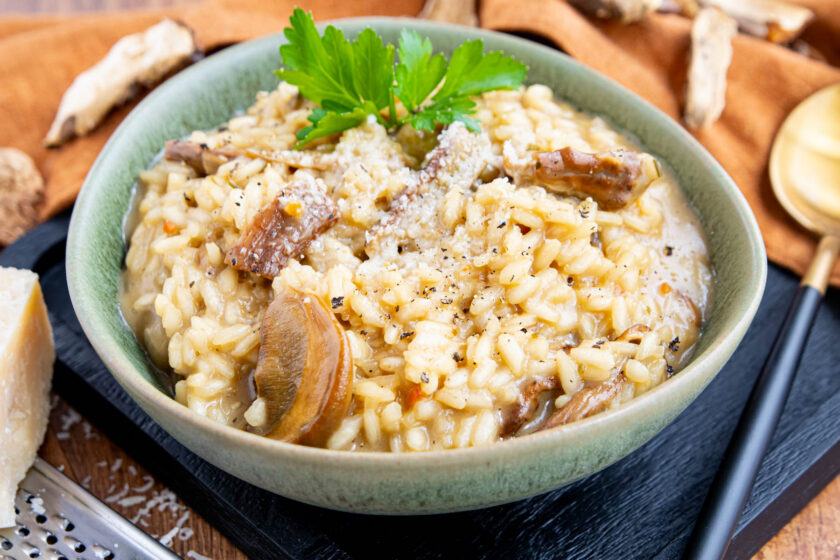 Steinpilzrisotto