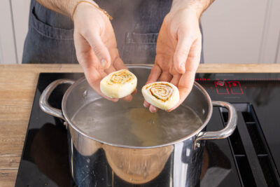 Wickelklöße kochen