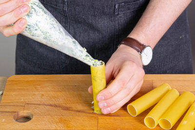 Cannelloni füllen