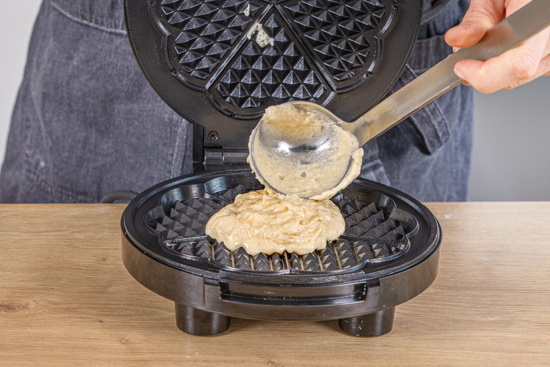Waffelteig ohne Backpulver | Rezept