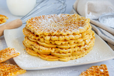 Waffelteig ohne Backpulver