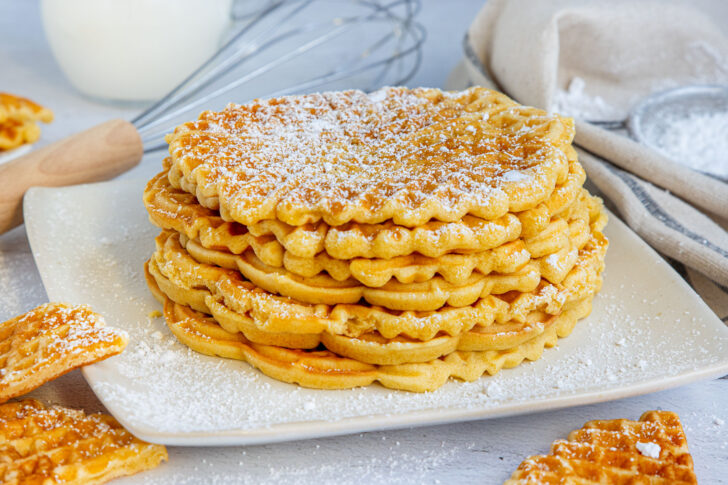 Waffelteig ohne Backpulver