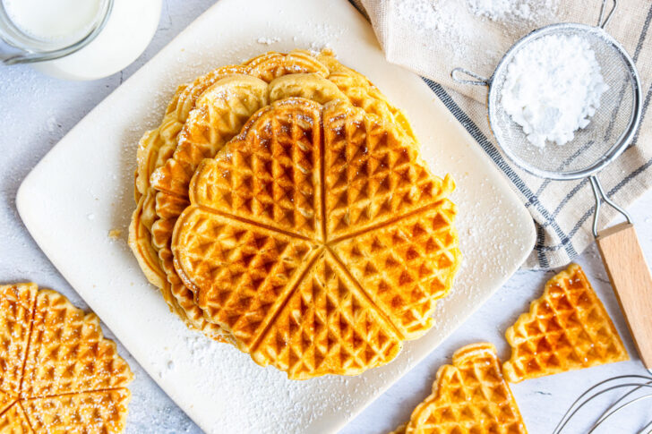 Waffelteig ohne Backpulver