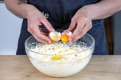 Eier unterrühren