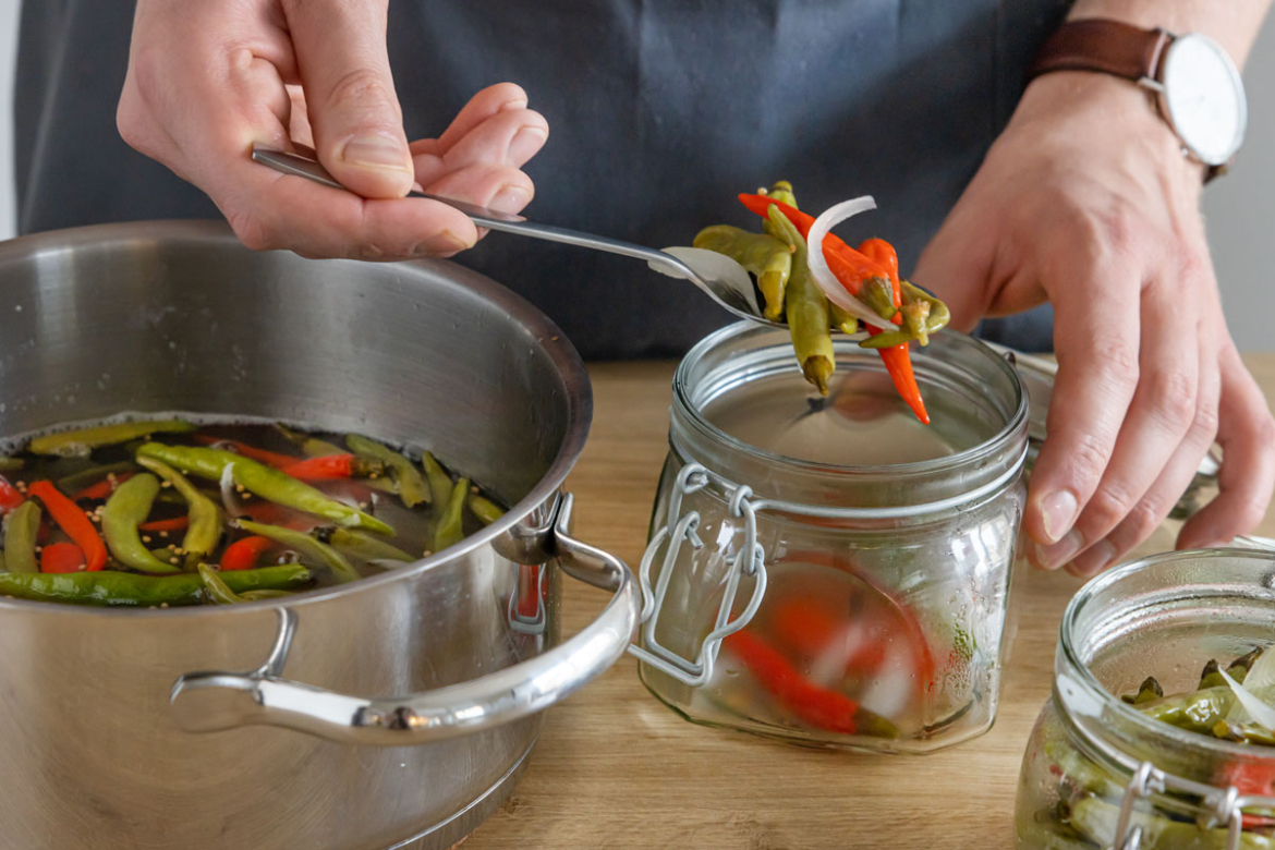 Chili einlegen Rezept