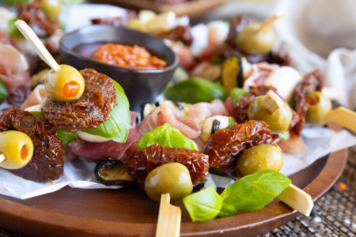 Antipasti-Spieße