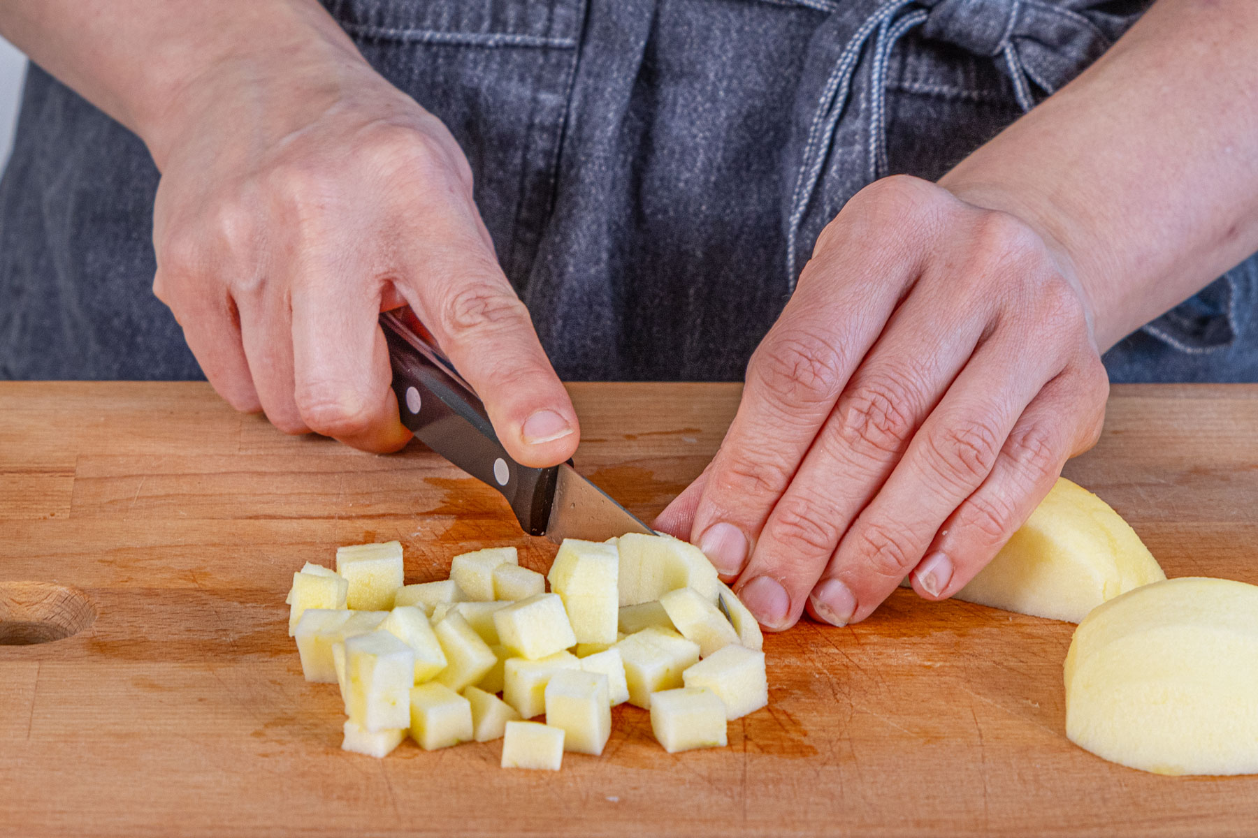 Apfelkrapfen aus dem Ofen Apfelkrapfen aus dem Ofen