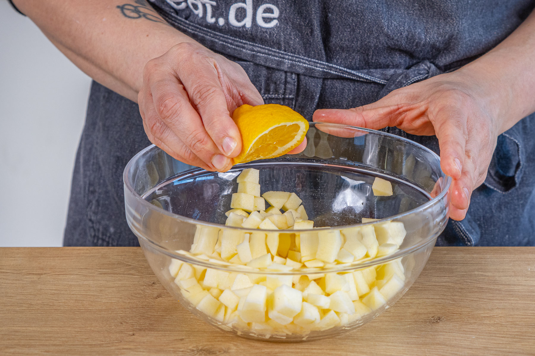 Apfelkrapfen aus dem Ofen Apfelkrapfen aus dem Ofen