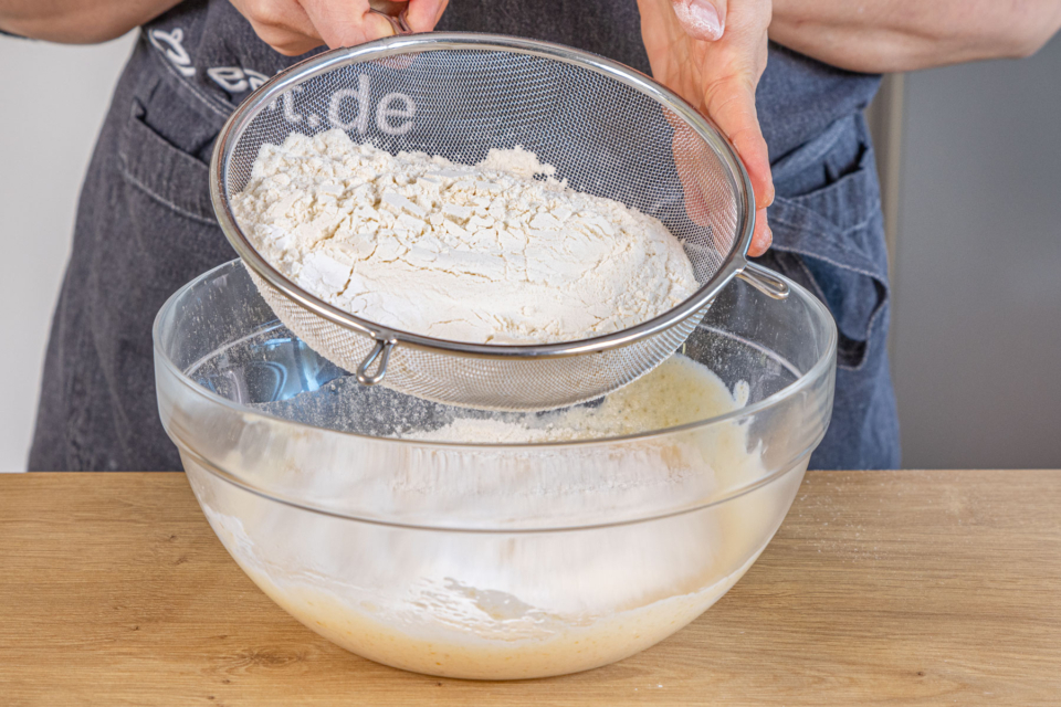 Apfelkrapfen aus dem Ofen Apfelkrapfen aus dem Ofen