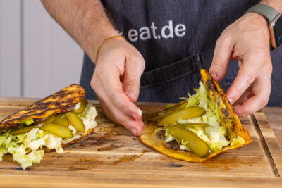 Big Mac Tacos füllen