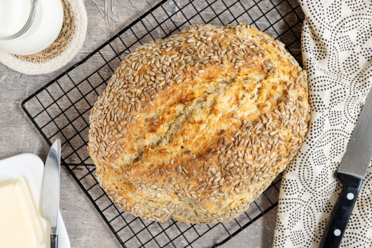 Buttermilchbrot ohne Hefe