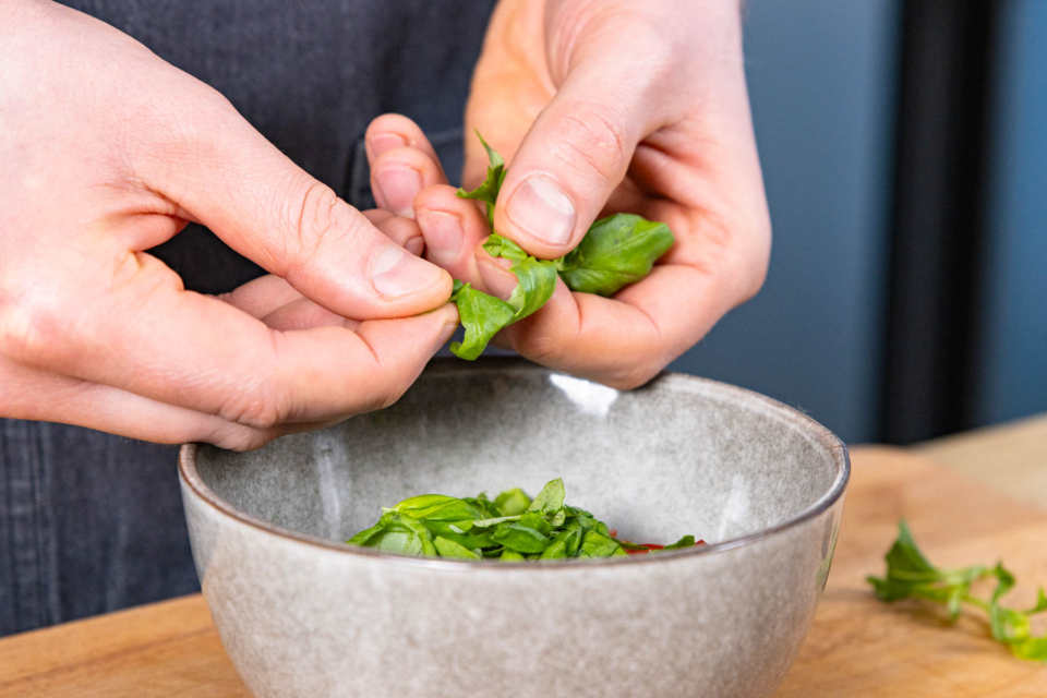 Dreierlei Bruschetta-Varianten