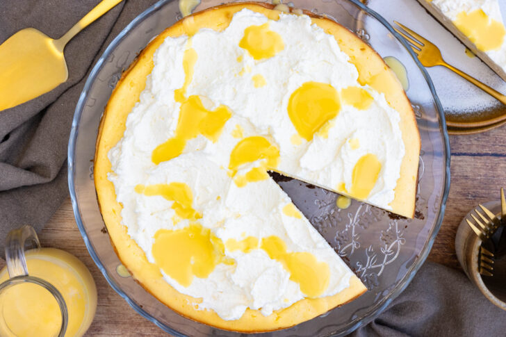 Eierlikör-Käsekuchen nach Omas Rezept