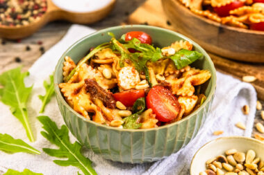 Einfacher italienischer Nudelsalat