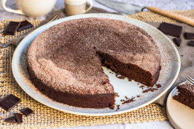 Französische Schokotarte