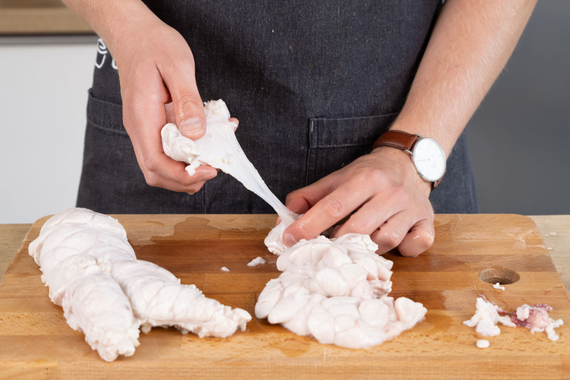 Gebackenes Kalbsbries