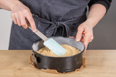 Rührteig für die Giotto-Torte backen