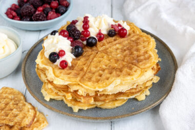 Glutenfreier Waffelteig