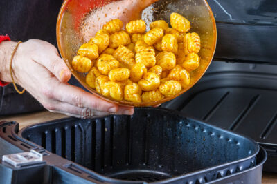 Gnocchi in die Heißluftfritteuse