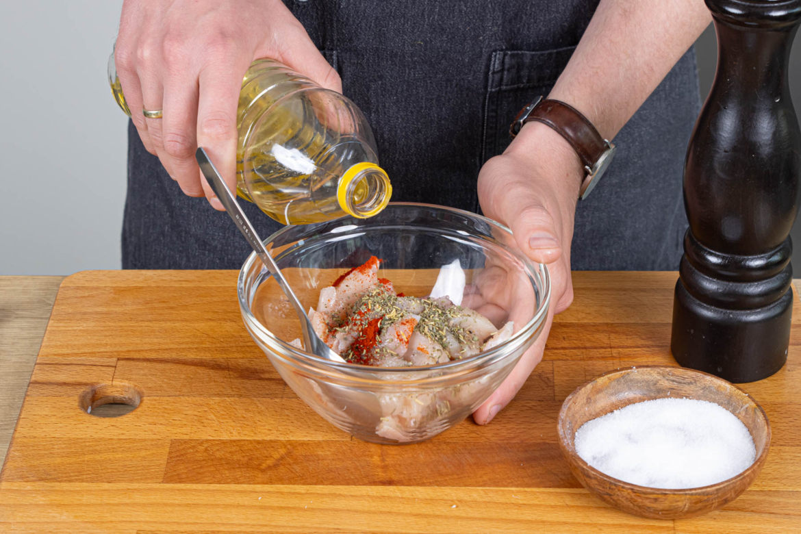 Hähnchenstreifen-Salat | Rezept