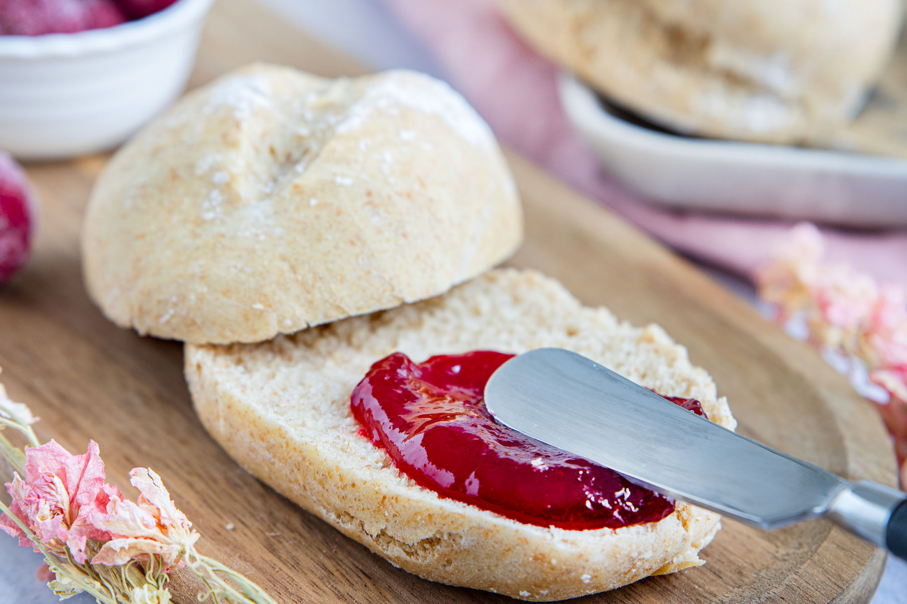 himbeersoße aus gefrorenen himbeeren thermomix