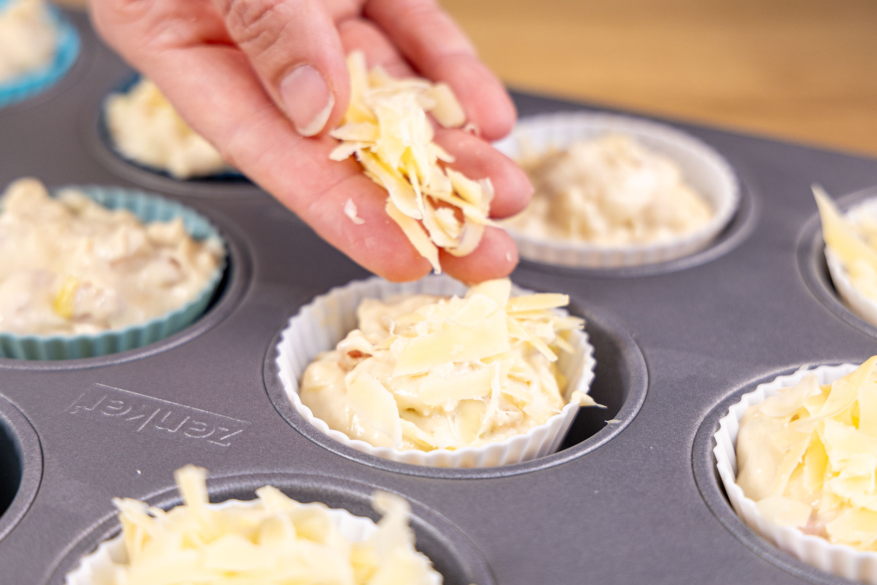 Schinken-Käse-Muffins: herzhaft & schnell zubereitet Schinken-Käse-Muffins: herzhaft & schnell zubereitet