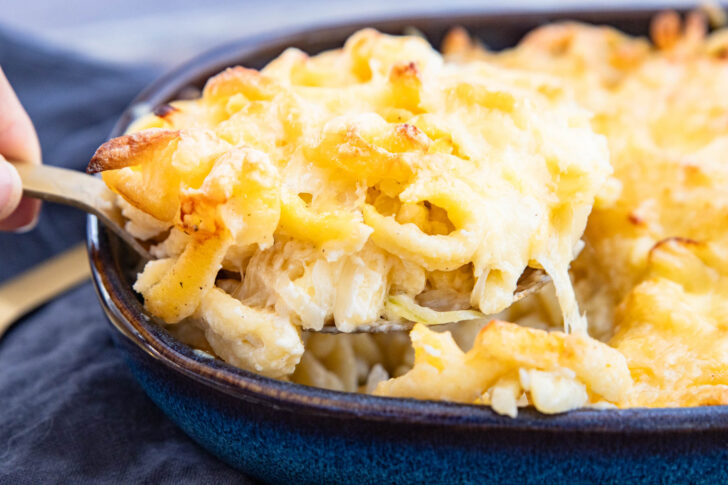 Käsespätzle im Ofen