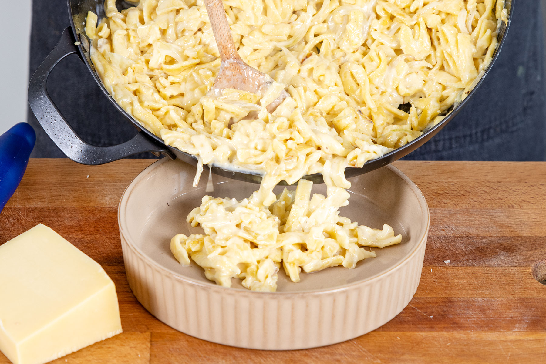 Ksesptzle Rezept Mit Sahne
